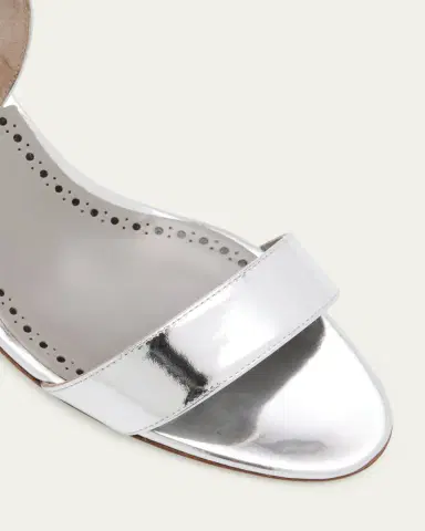 Manolo Blahnik 50mm Cupisanpla Metallic Leather Sandals | Thumbnail 5 Manolo Blahnik 50mm Cupisanpla Metallic Leather Sandals | Thumbnail 5