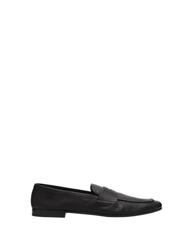 Men's Goat Leather Penny Loafers