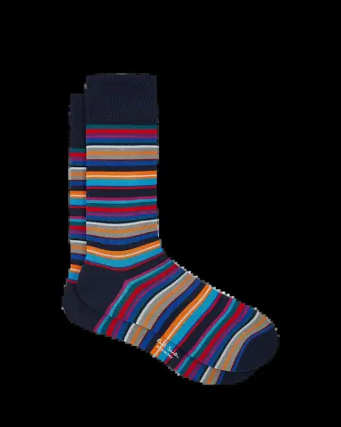 Paul Smith Men's Munich Signature Stripe Crew Socks | Thumbnail 2 Paul Smith Men's Munich Signature Stripe Crew Socks | Thumbnail 2