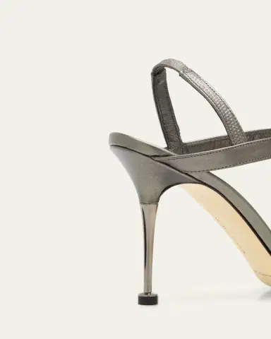 Manolo Blahnik 105mm Retaux Leather Sandals | Thumbnail 3
