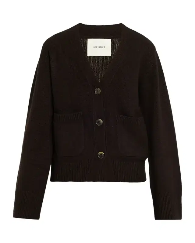 Danni Cashmere V-Neck Cardigan