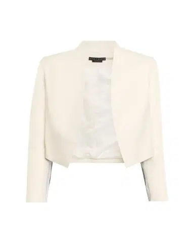 Alice + Olivia New Harvey Leather Open-Front Jacket | Thumbnail 1 Alice + Olivia New Harvey Leather Open-Front Jacket | Thumbnail 1