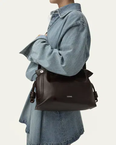 Loewe Flamenco Panta Clutch Bag in Leather | Thumbnail 2 Loewe Flamenco Panta Clutch Bag in Leather | Thumbnail 2