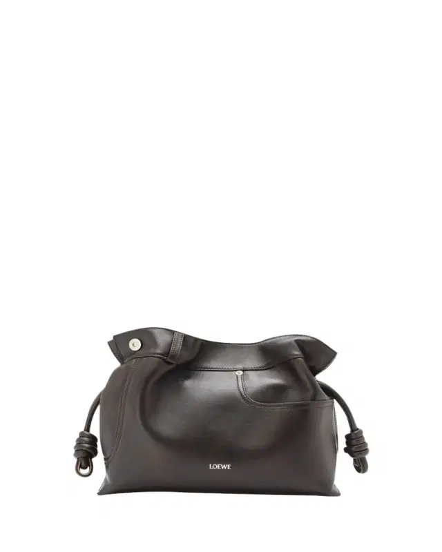 Loewe Flamenco Panta Clutch Bag in Leather