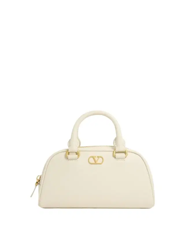 Dome Mini Leather Top-Handle Bag