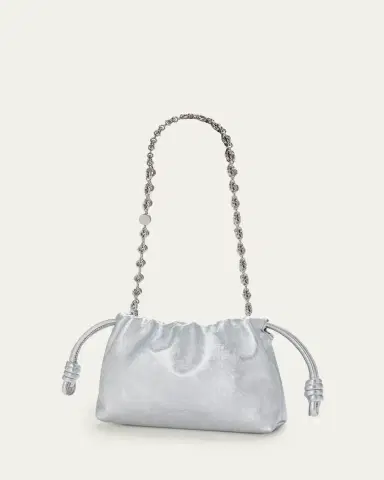 Loewe Flamenco Clutch Bag in Moire-Print Leather | Thumbnail 3 Loewe Flamenco Clutch Bag in Moire-Print Leather | Thumbnail 3