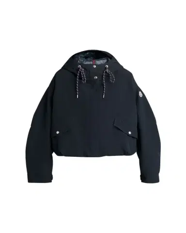 Moncler Eucalyptus Hooded Short Down Jacket | Thumbnail 1 Moncler Eucalyptus Hooded Short Down Jacket | Thumbnail 1