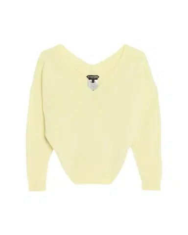 Tom Ford Cashmere Off-The-Shoulder Sweater | Thumbnail 1 Tom Ford Cashmere Off-The-Shoulder Sweater | Thumbnail 1