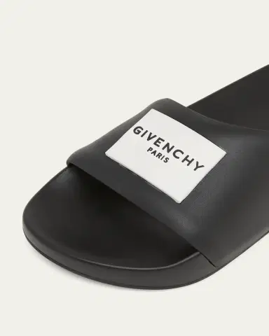 Givenchy Logo Label Slide Sandals | Thumbnail 3 Givenchy Logo Label Slide Sandals | Thumbnail 3