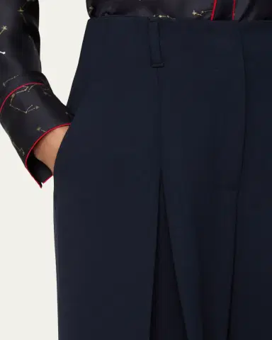 Lafayette 148 New York x The Morning Show Warren Wide-Leg Wool Pants | Thumbnail 5