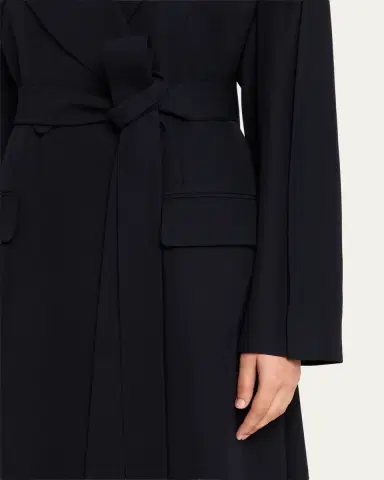 anOnlyChild Jean Double-Breasted Wool Long Robe Coat | Thumbnail 5 anOnlyChild Jean Double-Breasted Wool Long Robe Coat | Thumbnail 5