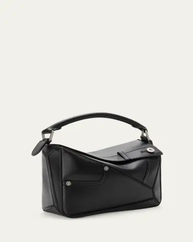 Loewe Puzzle Small Top-Handle Bag in Leather | Thumbnail 3 Loewe Puzzle Small Top-Handle Bag in Leather | Thumbnail 3