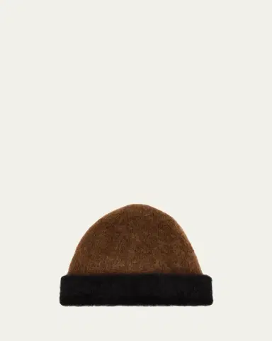 Guest in Residence Grizzly Reversible Cashmere Beanie | Thumbnail 2