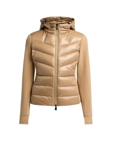Moncler Grenoble Padded Down Zip-Up Hoodie Cardigan | Thumbnail 1