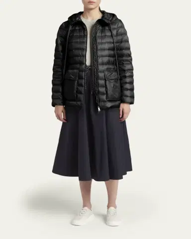 Moncler Jasmin Hooded Short Down Parka | Thumbnail 2