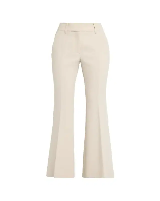 Gabriela Hearst Rhein Wool Crepe Seamed Flare Pants