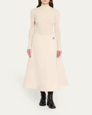 Moncler x Jil Sander Wool Midi Skirt | Thumbnail 2