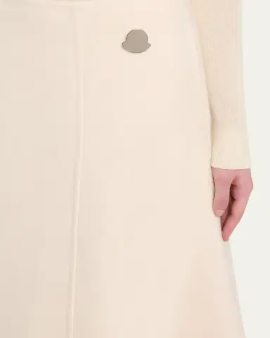 Moncler x Jil Sander Wool Midi Skirt | Thumbnail 5