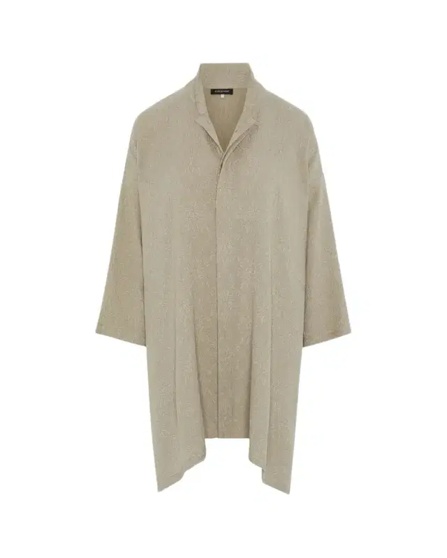Eskandar A-Line Floral Silk Shirt