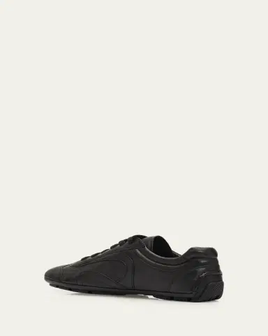 Prada Men's Montecarlo Re-Edition 2005 Nappa Leather Sneakers | Thumbnail 4 Prada Men's Montecarlo Re-Edition 2005 Nappa Leather Sneakers | Thumbnail 4