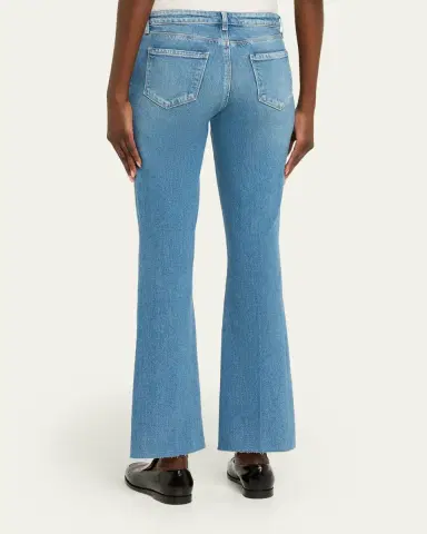 L'Agence Sneeki Low-Rise Straight-Leg Jeans | Thumbnail 3