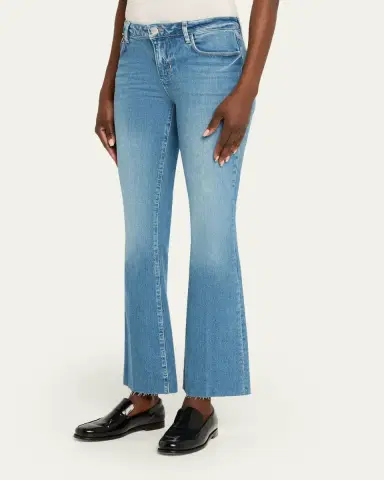 L'Agence Sneeki Low-Rise Straight-Leg Jeans | Thumbnail 4