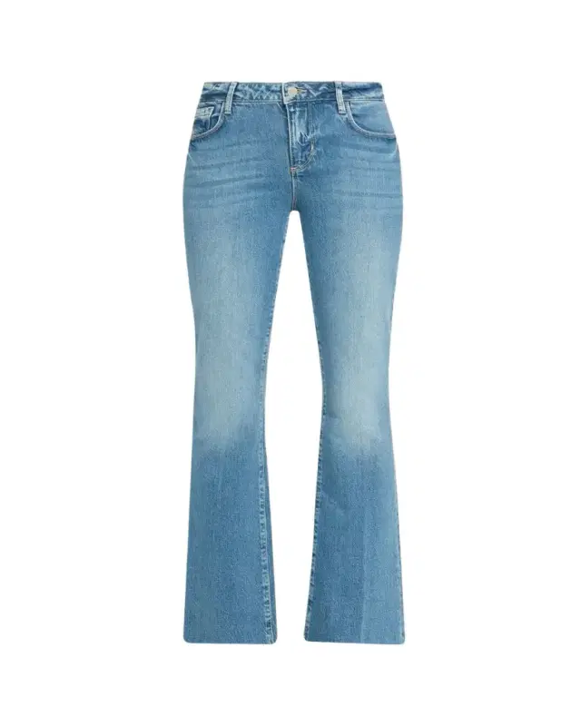 L'Agence Sneeki Low-Rise Straight-Leg Jeans