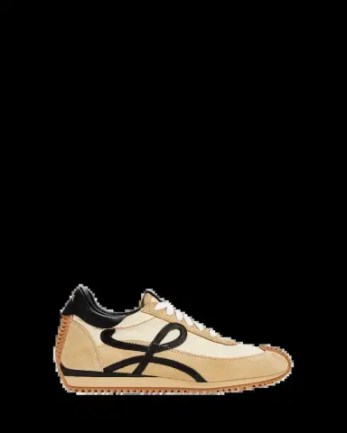 Loewe Flow Runner Suede and Leather Sneakers | Thumbnail 2