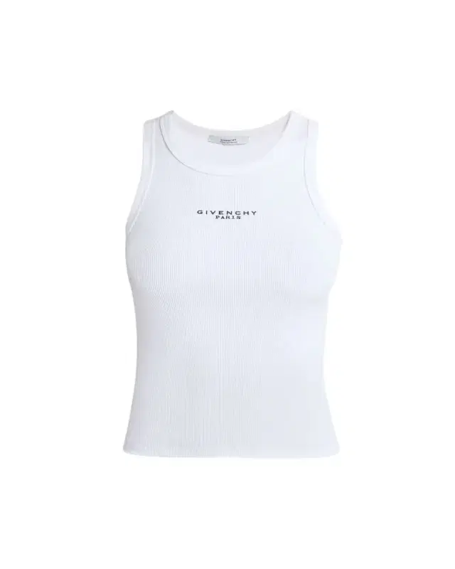 Givenchy Logo Ribbed Tank Top
