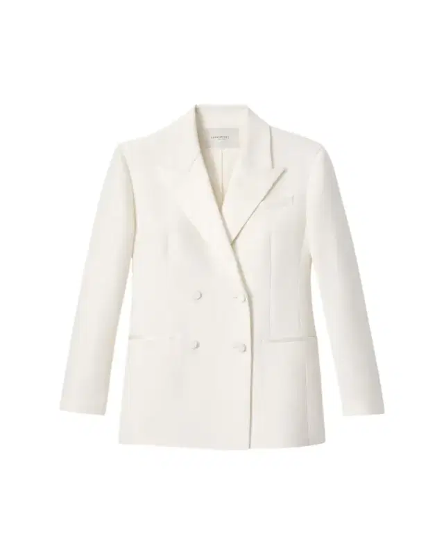 Lafayette 148 New York Double-Breasted Satin-Trim Jacket