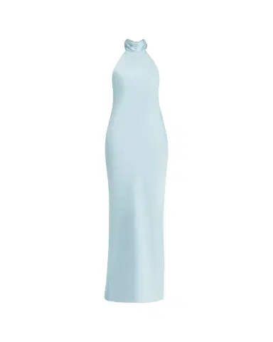 Ramy Brook Tatiana Low-Cut Halter Column Gown | Thumbnail 1 Ramy Brook Tatiana Low-Cut Halter Column Gown | Thumbnail 1