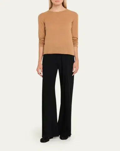 MAJESTIC FILATURES Machine Washable Cashmere Crewneck Pullover | Thumbnail 10