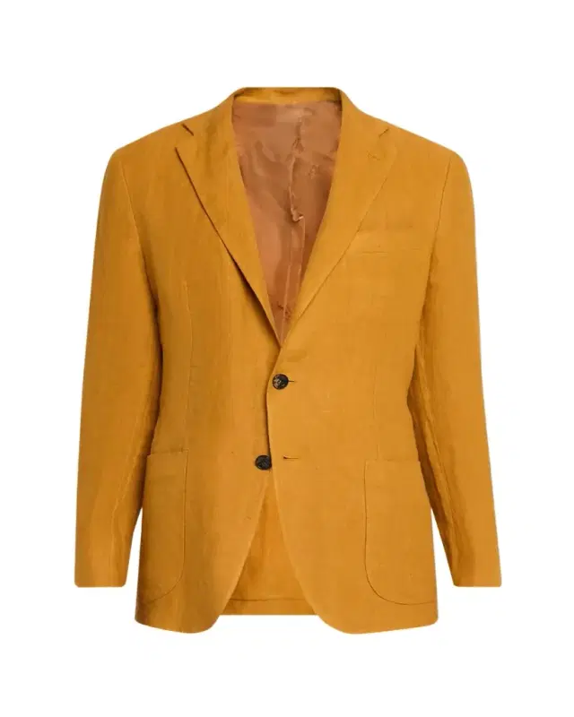 Kiton Men's Exclusive Deconstructed Linen Blazer