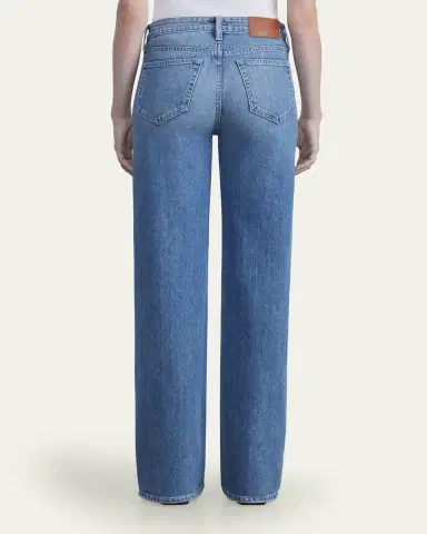 Lafayette 148 New York Wyckoff Italian Heritage 13 oz Wide-Leg Jeans | Thumbnail 3 Lafayette 148 New York Wyckoff Italian Heritage 13 oz Wide-Leg Jeans | Thumbnail 3