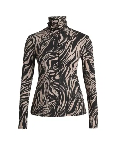 Proenza Schouler White Label Audrey Printed Jersey Turtleneck | Thumbnail 1