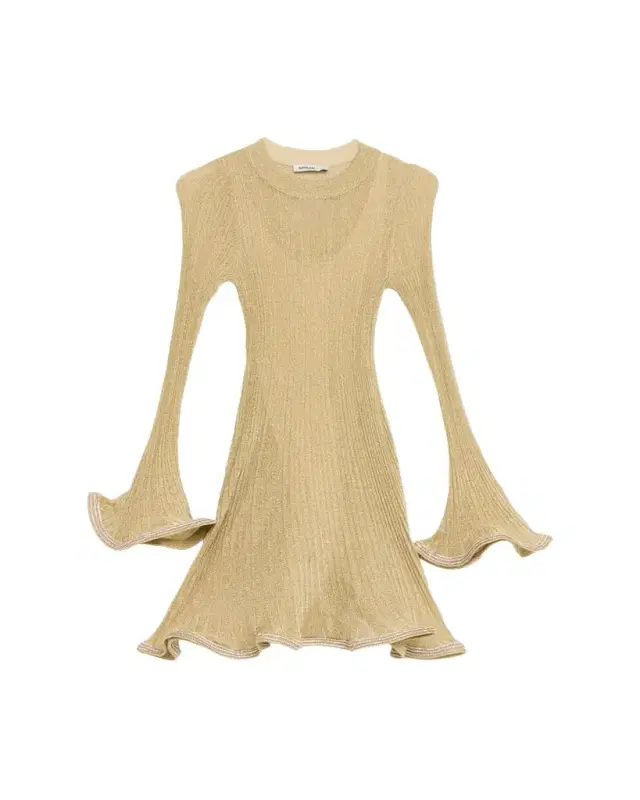 Zelda Embellished Knit Mini Dress