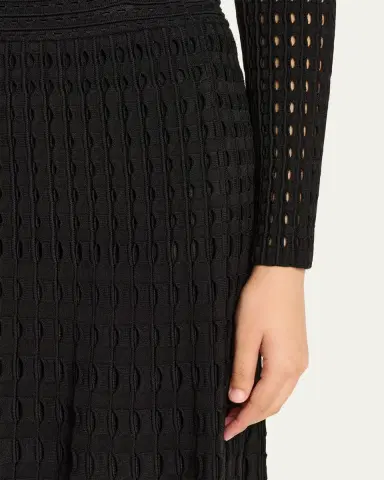 Simkhai Drue Openwork Midi Skirt | Thumbnail 5 Simkhai Drue Openwork Midi Skirt | Thumbnail 5