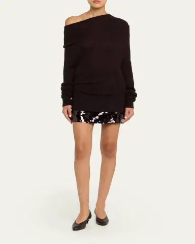 A.L.C. Cleo Sequined Mini Skirt | Thumbnail 2