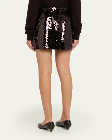 A.L.C. Cleo Sequined Mini Skirt | Thumbnail 3