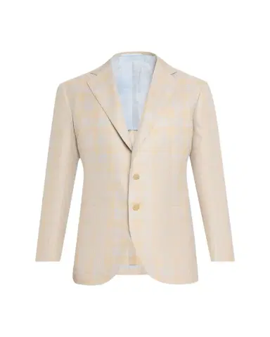 Cesare Attolini Men's Plaid Cashmere-Blend Sport Jacket | Thumbnail 1 Cesare Attolini Men's Plaid Cashmere-Blend Sport Jacket | Thumbnail 1