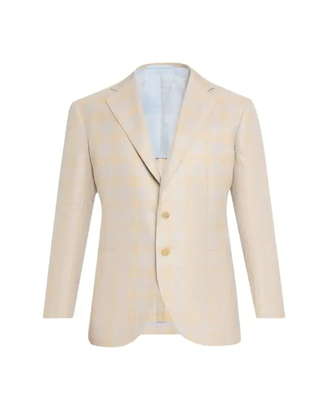 Cesare Attolini Men's Plaid Cashmere-Blend Sport Jacket