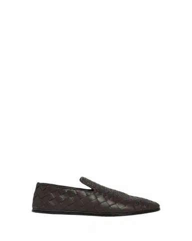 Bottega Veneta Men's Sunday Intrecciato Degrade Leather Slippers | Thumbnail 1