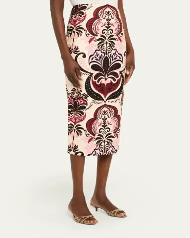 Cara Cara Sienna Printed Midi Skirt | Thumbnail 4