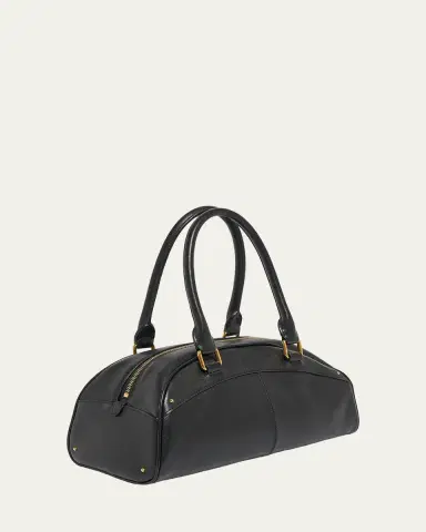 Chloé Bowling Shoulder Bag in Leather | Thumbnail 3 Chloé Bowling Shoulder Bag in Leather | Thumbnail 3
