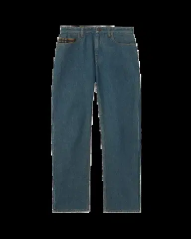 Burberry Dalia Check Pocket Straight-Leg Denim Pants | Thumbnail 2 Burberry Dalia Check Pocket Straight-Leg Denim Pants | Thumbnail 2