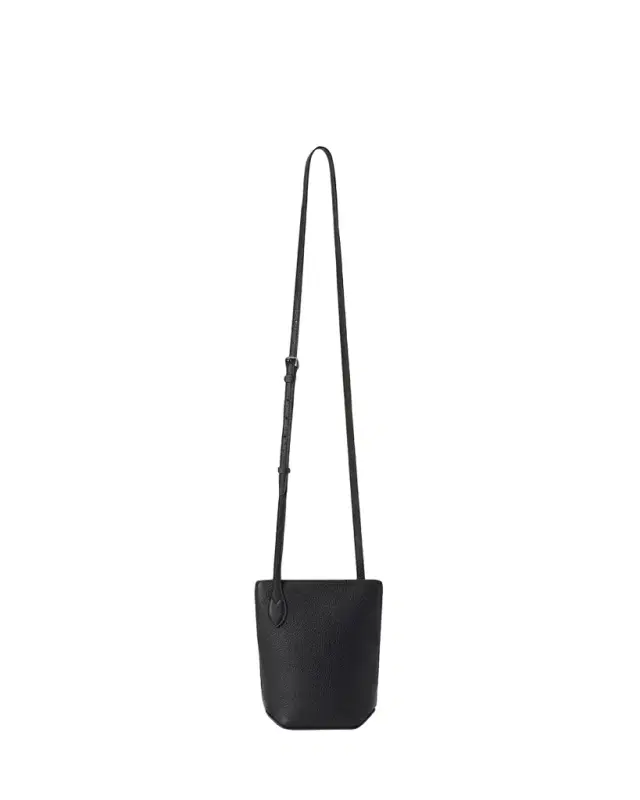 Valextra Vivi Leather Crossbody Phone Bag