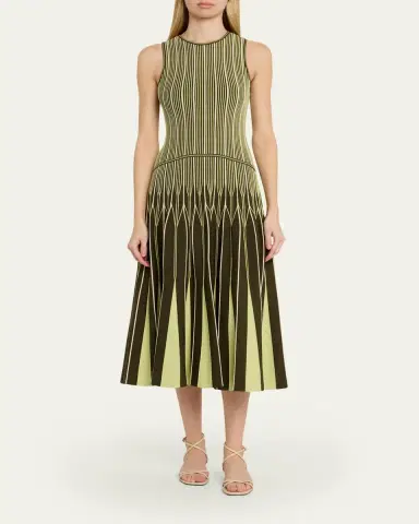 SIMKHAI Oaklen Sleeveless Midi Dress | Thumbnail 2