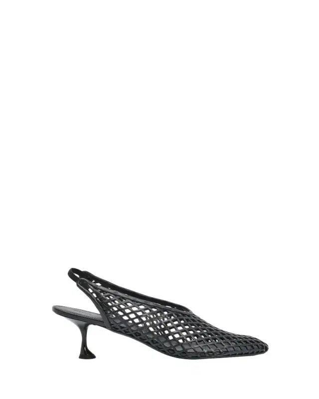 Proenza Schouler Tee Perforated Leather Slingback Pumps