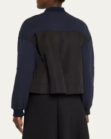3.1 Phillip Lim Asymmetric Sport Jacket with Ripstop Panels | Thumbnail 3 3.1 Phillip Lim Asymmetric Sport Jacket with Ripstop Panels | Thumbnail 3