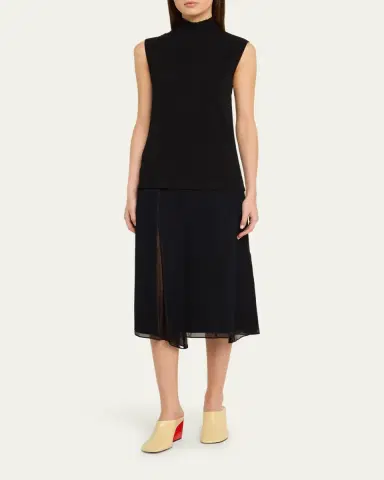 Proenza Schouler Slant Leather Mules | Thumbnail 3 Proenza Schouler Slant Leather Mules | Thumbnail 3